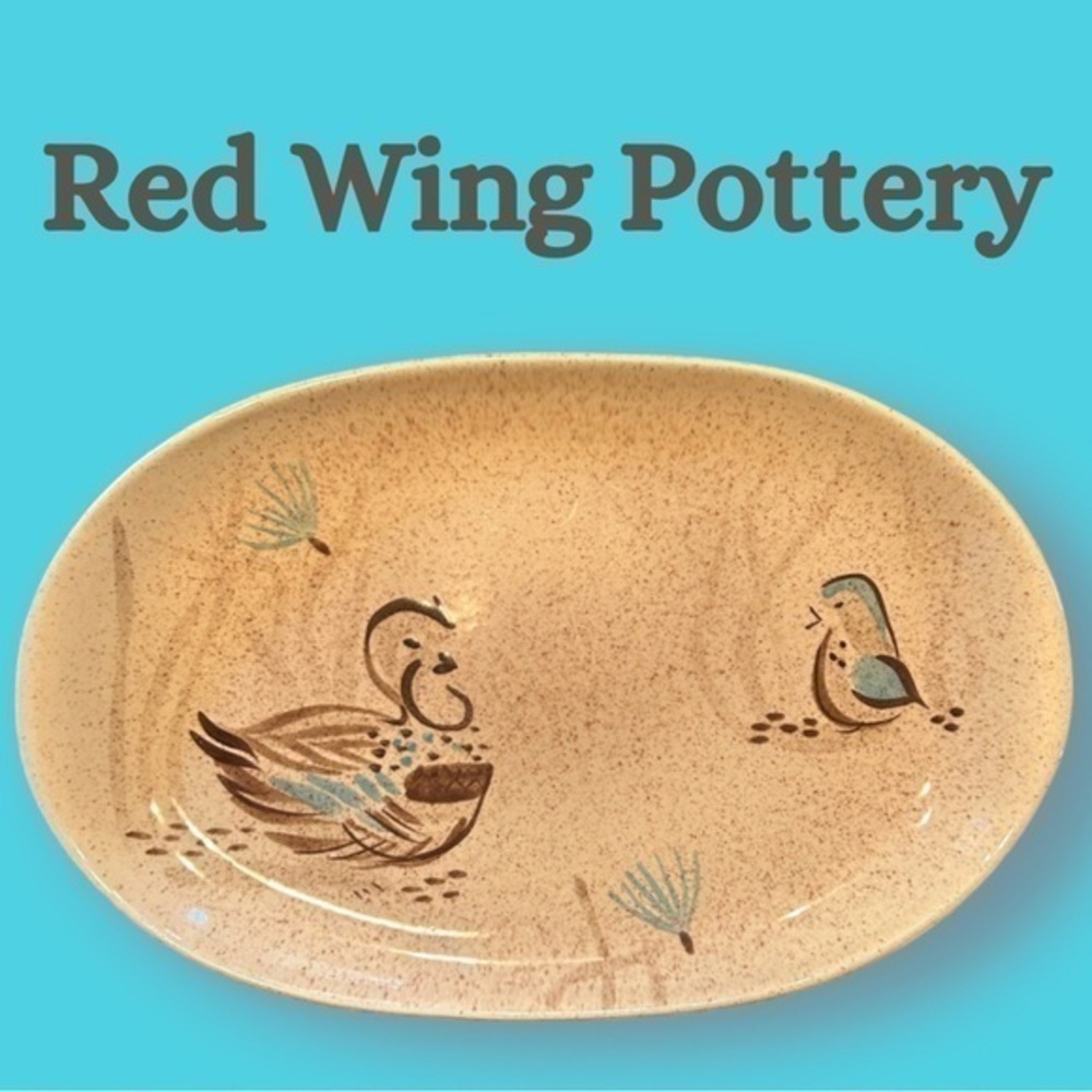 Large Bob White Serving Platter, Perfect 🤩
